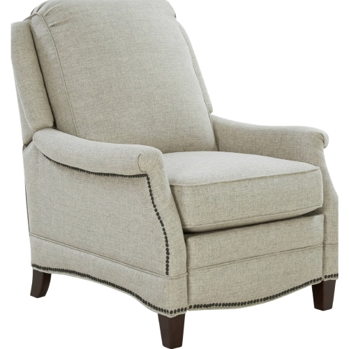 Ashebrooke Manual Recliner in Linen Gray Fabric